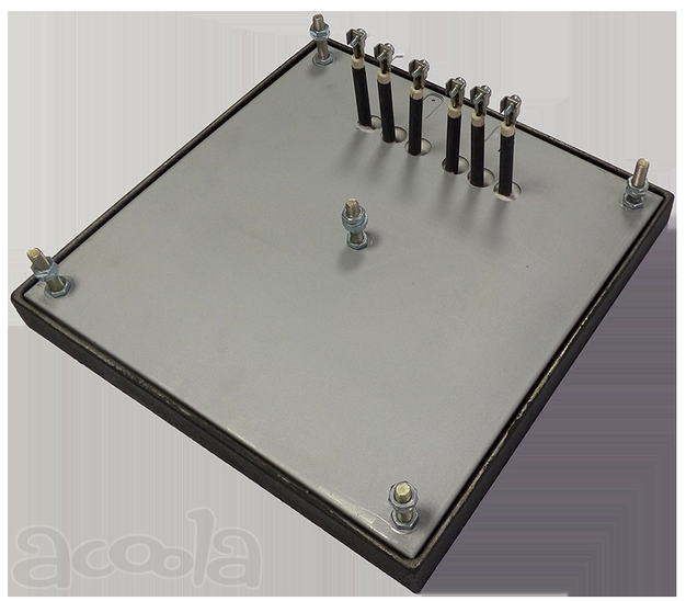 Электрическая конфорка КЭТ-0,09 2,7кВт (300х300)